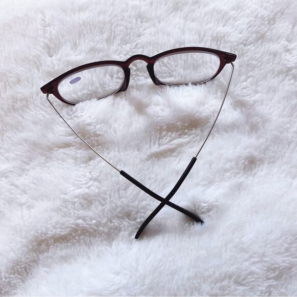 Daisy Brown Thin Lightweight Reader Glasses - Picture 6 of 10